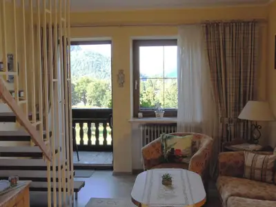 Blick auf den Balkon