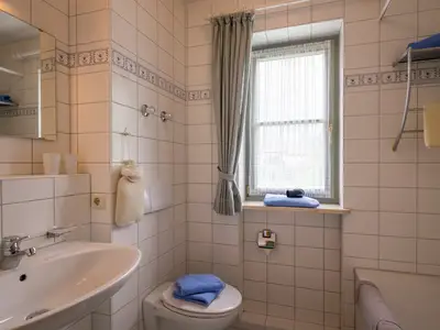 Tageslichtbad in der Ferienwohnung