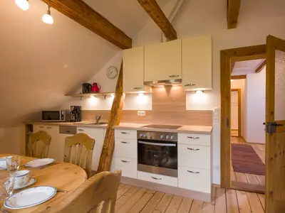 Die Küche im Wohnbereich