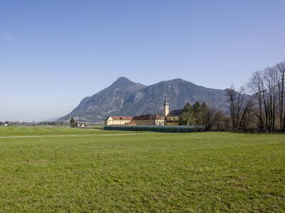 Ausblick auf das Kloster Reisach