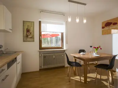 Essbereich in der Küche