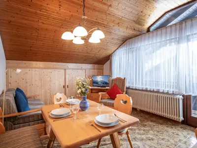 Der Wohn- und Essbereich