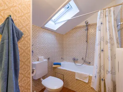 Tageslichtbad in der Ferienwohnung Nr. F8