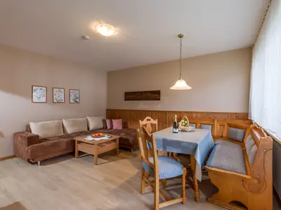 Der Wohn- und Essbereich