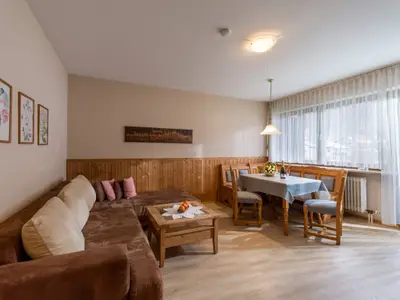 Der Wohn- und Essbereich