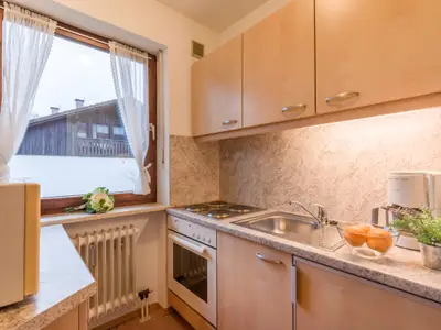 Die Küche in der Ferienwohnung Nr. F5