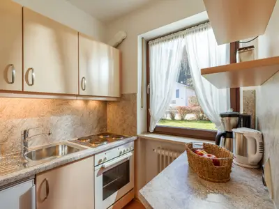 Die Küche  in der Ferienwohnung Nr. D2