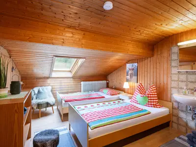 Ferienwohnung Bergblick Schlafzimmer