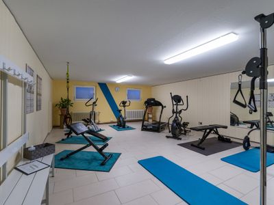 Fitnessraum in der Anlage