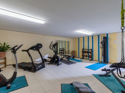 Fitnessraum in der Anlage