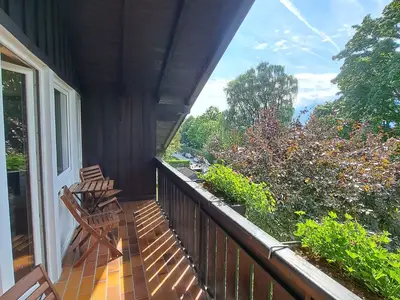 Balkon Blick nach Osten