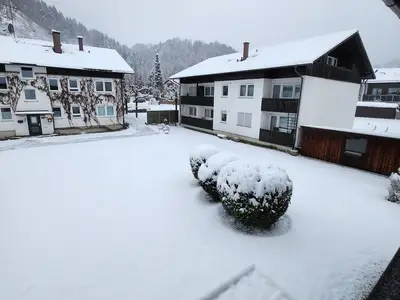 Resort im Winter