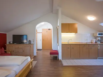 Blick in den Küchenbereich