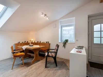 Essbereich in der Ferienwohnung Luegsteinsee