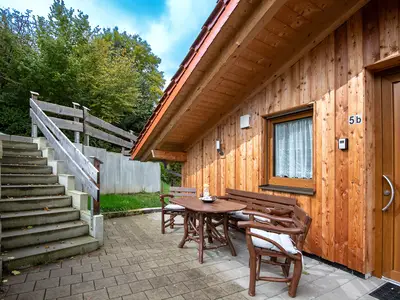 Eingang Ferienwohnung Luegsteinsee