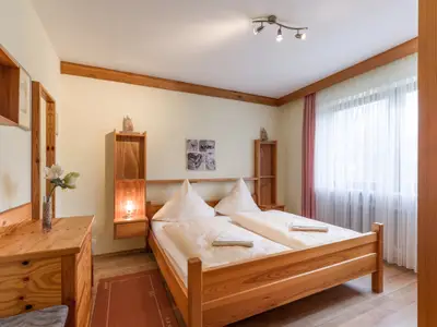 Schlafzimmer in der Ferienwohnung Nr. B1