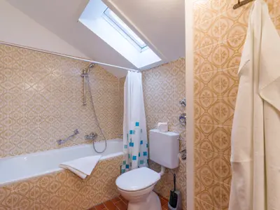 Tageslicht-Bad in der Ferienwohnung Nr. E7