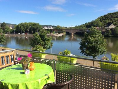 Blick vom Balkon