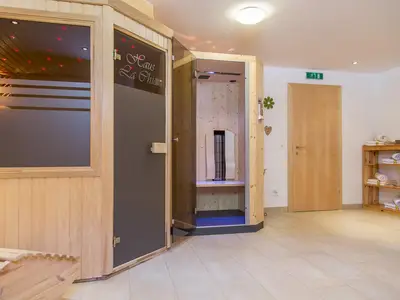 Sauna und Infrarotkabine