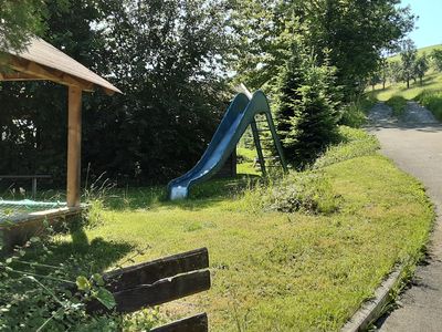 Spielplatz gegenüber