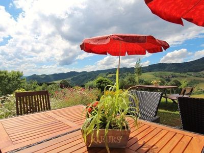 Ausblick von der Terrasse