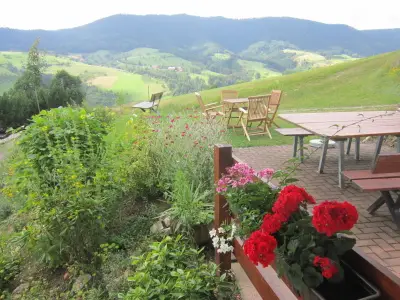 Ausblick von der Freiterrasse