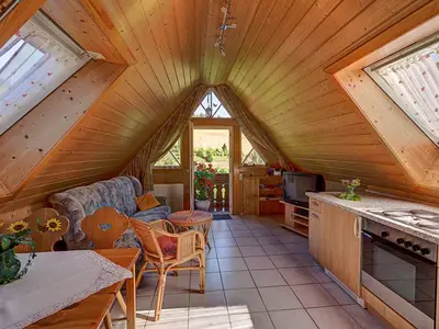 Wohnbereich mit Küche