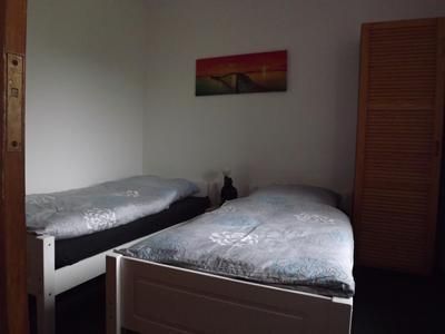 Schlafbereich. Schlafzimmer 3 mit 2 Einzelbetten