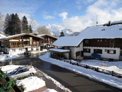 Ferienwohnung Siplinger - Aussicht Winter