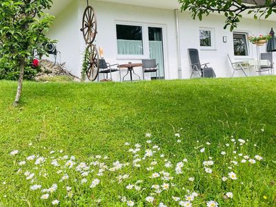 Blick zur Terrasse