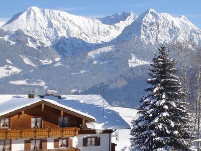 Haus Alpenblick Winter Westseite