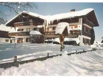 Winterfoto Gästehaus Breyer