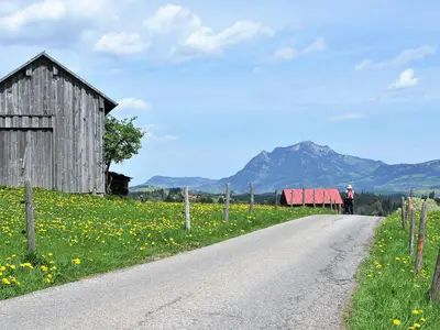 Haus Alpenblick - Umgebung Stadel