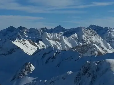 Winter in den Bergen