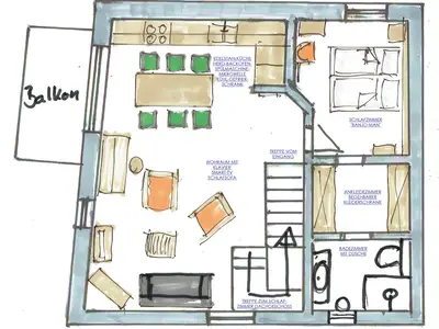 Ferienwohnung für 5 Personen in Obernburg am Main 3/10