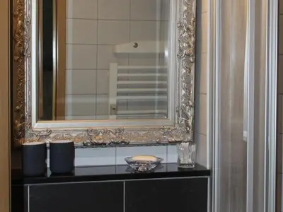 Bad/Dusche. Duschbad in der Ferienwohnung