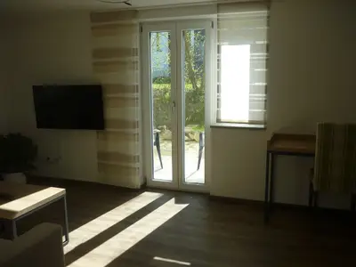 Wohnbereich mit Schlafsofa