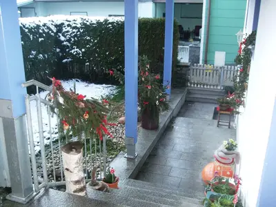 Unser Garten im Wint