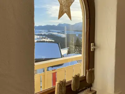 Blick aus Wohnzimmer Fenster