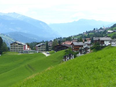 Ferienwohnung Uf am Stutz - Aussicht Sommer