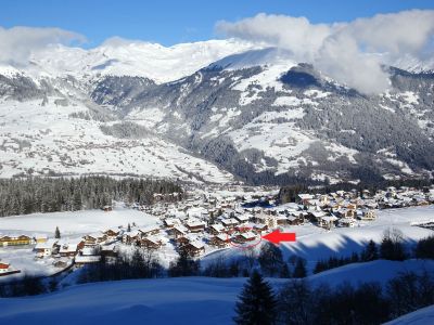 Ferienwohnun Gadahüs Elvers - Ansicht Winter