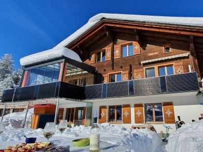 Ferienwohnung Schweizer - Ansicht Winter