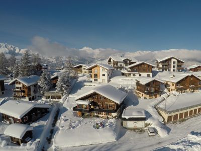 Ferienwohnung Schweizer - Aussicht Winter