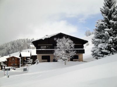 Ferienwohnung Gadola - Ansicht Winter