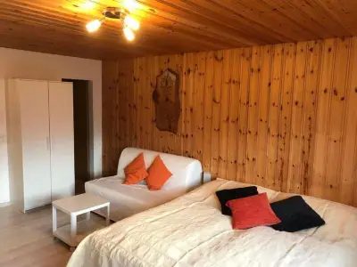 Richtung Badezimmer