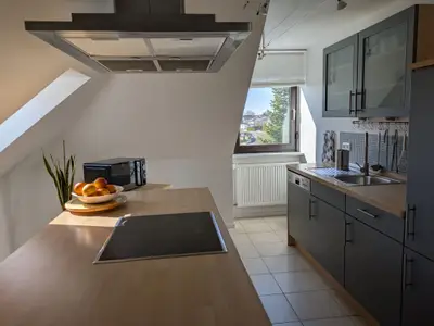 Küche Kochblock und Schrank