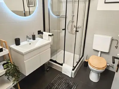 Badezimmer Ferienwohnung Alpinstar