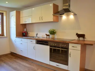 Küchenzeile Ferienwohnung Denneberg