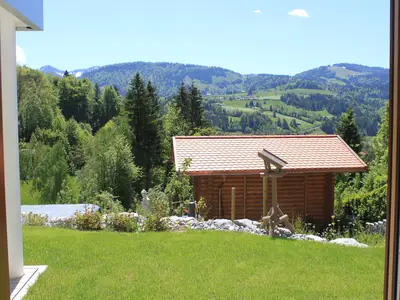 Blick aus der Ferienwohung