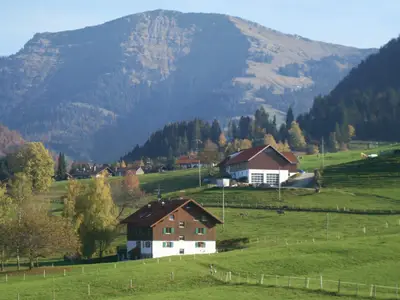 Blick vom Balkon